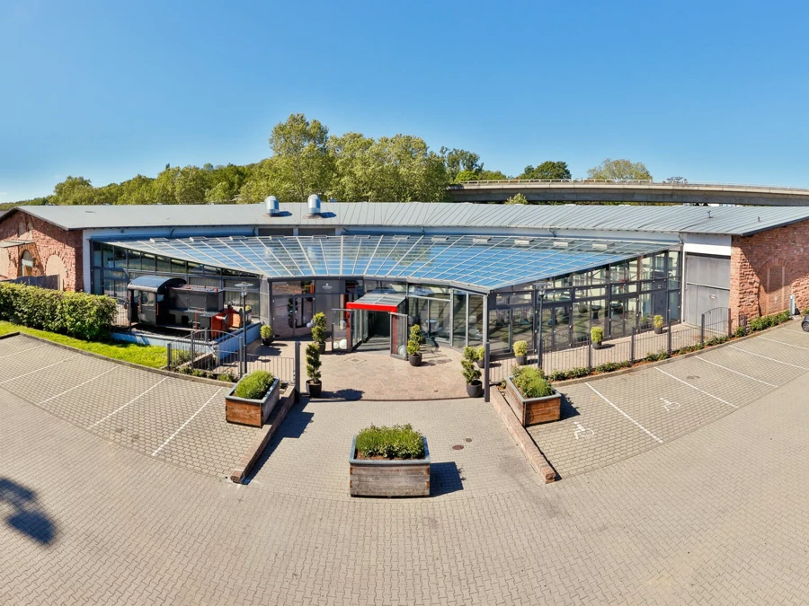 Alte Lokhalle Mainz – Innenraum mit Industrie-Charme